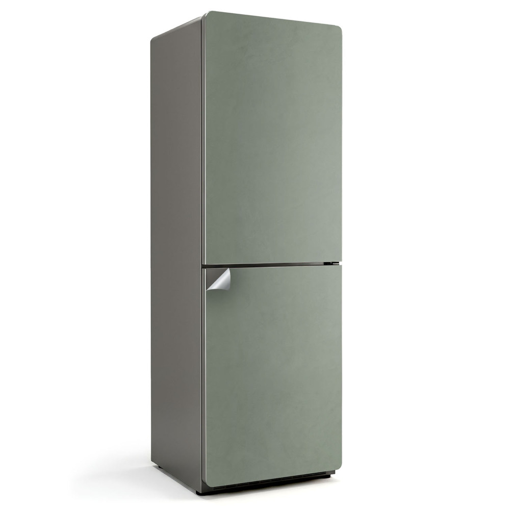 Samolepicí tapeta na lednici Šedozelená barva