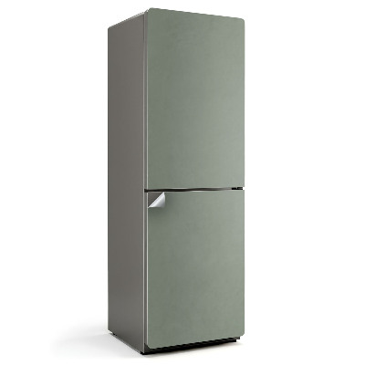 Samolepicí tapeta na lednici Šedozelená barva