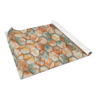 Samolepící tapeta na nábytek Mramorové voštiny