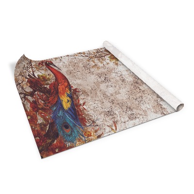 Tapeta na nábytek Páv vintage umění