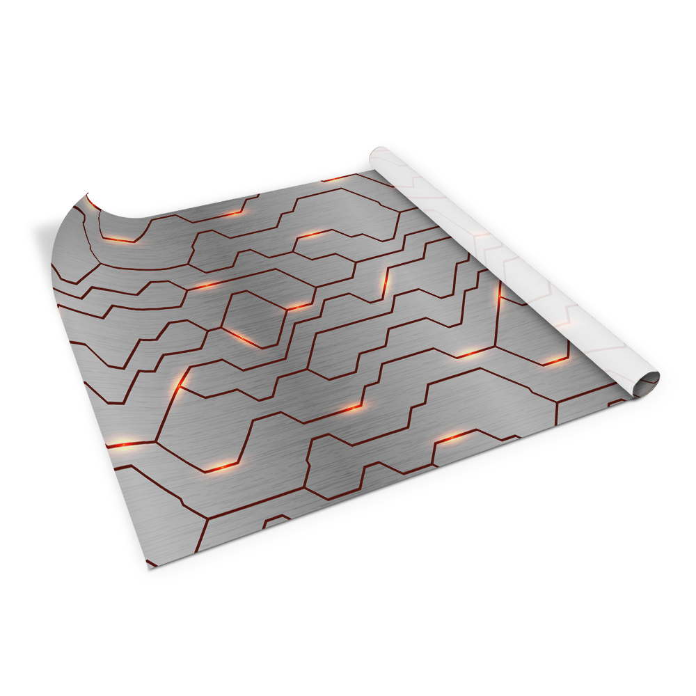 Samolepící tapeta na nábytek Kovová abstrakce