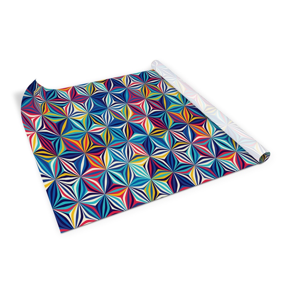 Samolepící fólie na nábytek Retro vzor 3D iluze