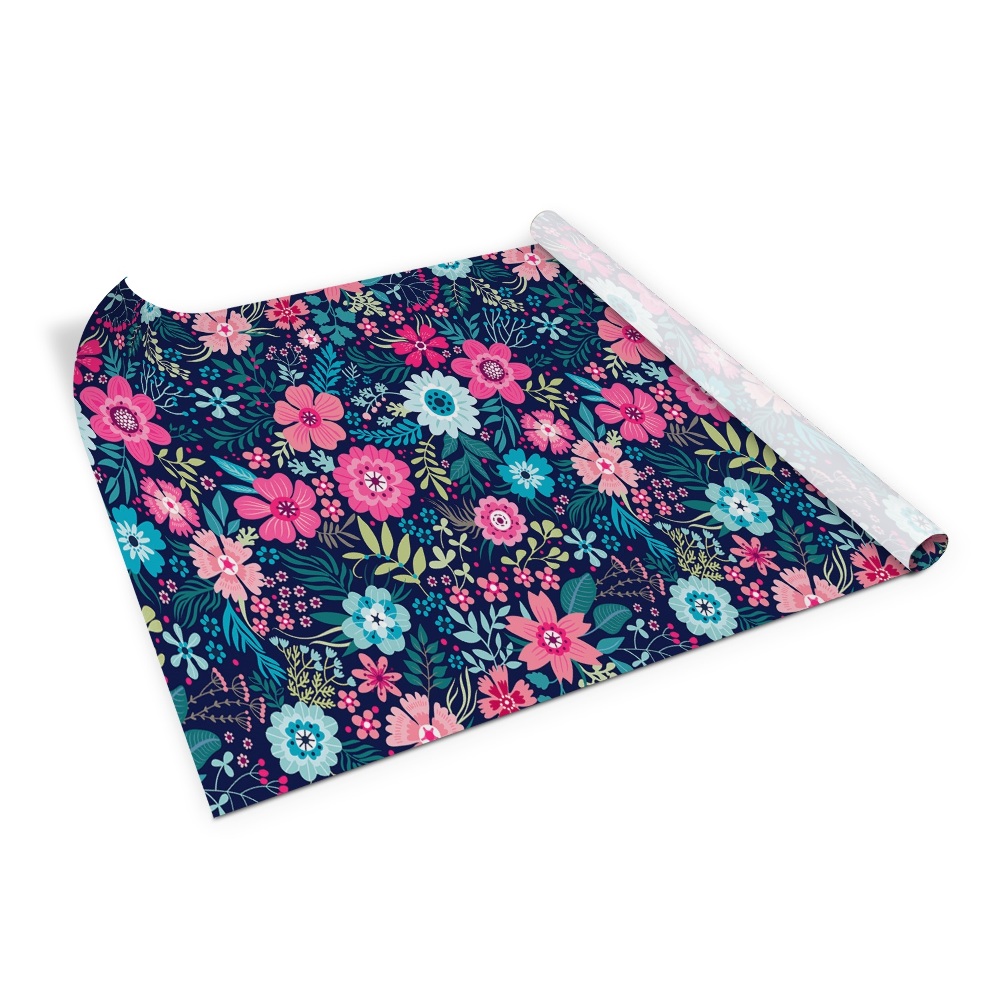 Samolepící tapeta na nábytek Květinový vzor