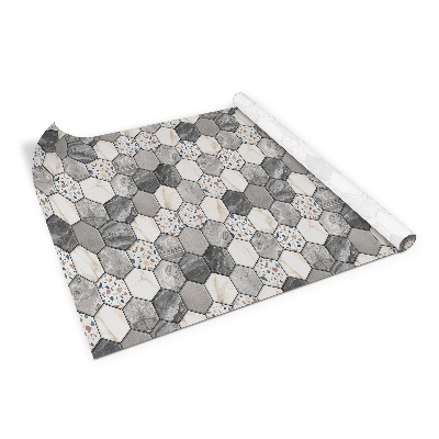 Tapeta na nábytek Dekorativní šestiúhelníky