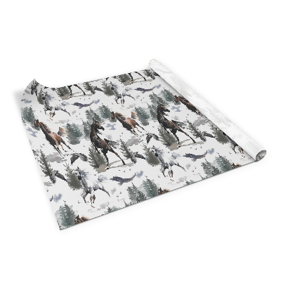 Tapeta na nábytek Koně