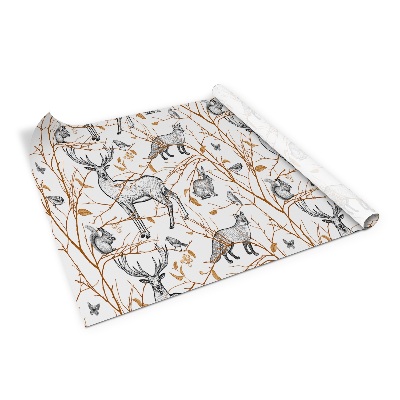 Tapeta na nábytek Lesní zvířata