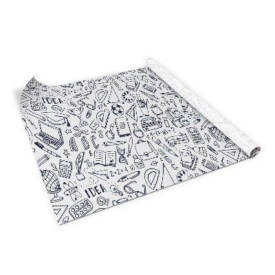 Tapeta na nábytek Školní potřeby