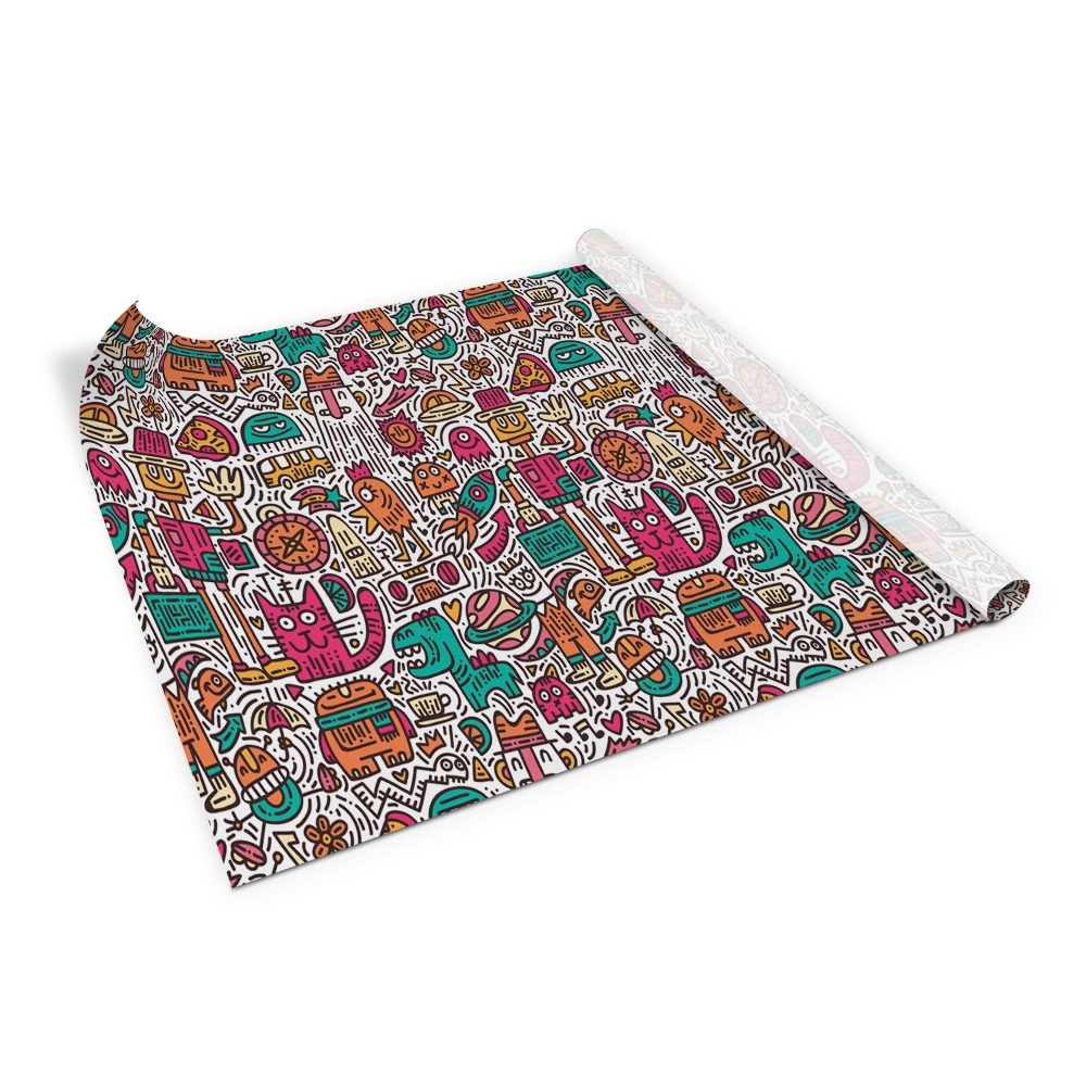 Samolepící fólie na nábytek Čmáranice monstra