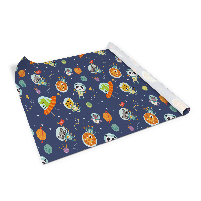 Samolepící tapeta na nábytek Zvířata ve vesmíru