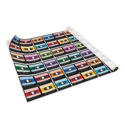 Samolepící tapeta na nábytek Retro kazety