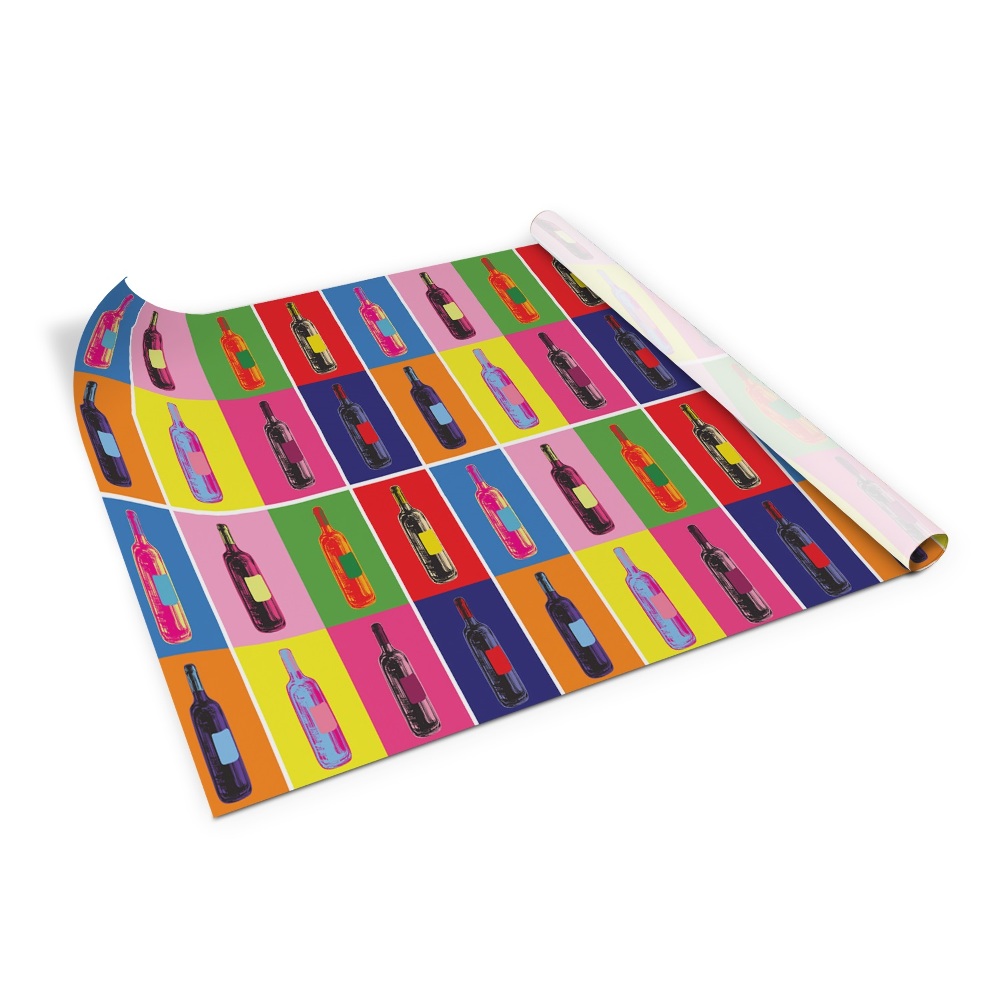 Samolepící fólie na nábytek Lahve s pop artem