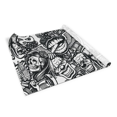 Samolepící fólie na nábytek Tetování lebky