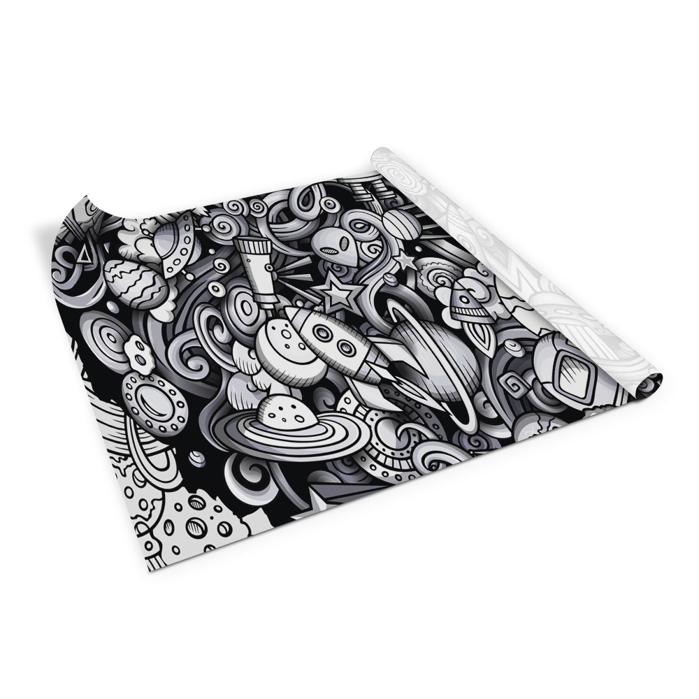 Tapeta na nábytek Vesmírný kreslený styl