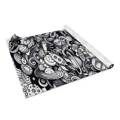 Tapeta na nábytek Vesmírný kreslený styl