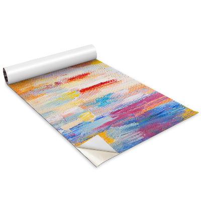 Samolepící tapeta na nábytek Zamilovaný pár pod deštníkem