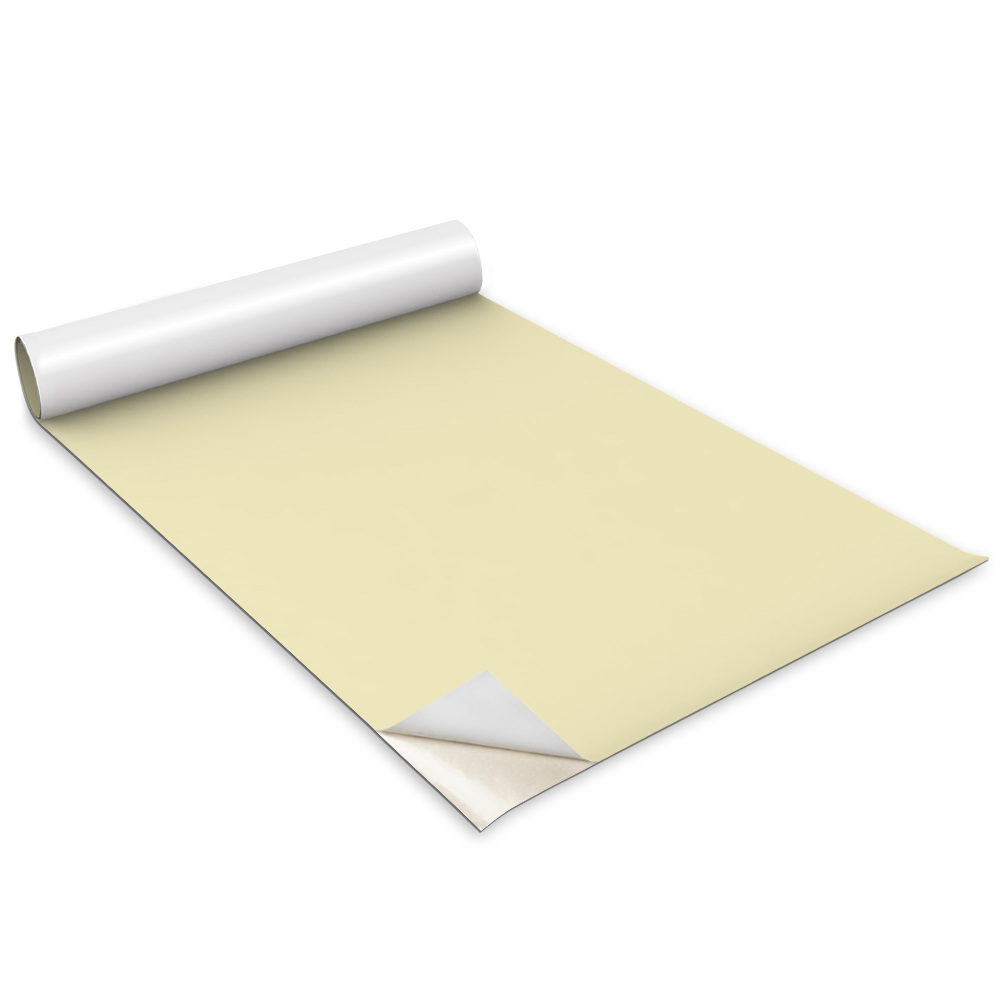 Renovační folie na nábytek Barva světle žlutá