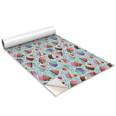 Fólie na nábytek Barevné košíčky