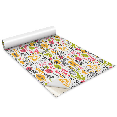 Samolepící tapeta na nábytek Oběd a večeře z rychlého občerstvení