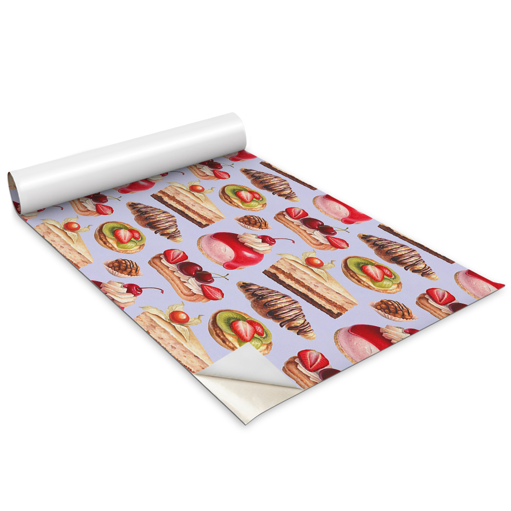 Samolepící tapeta na skříň Kreslený dezert