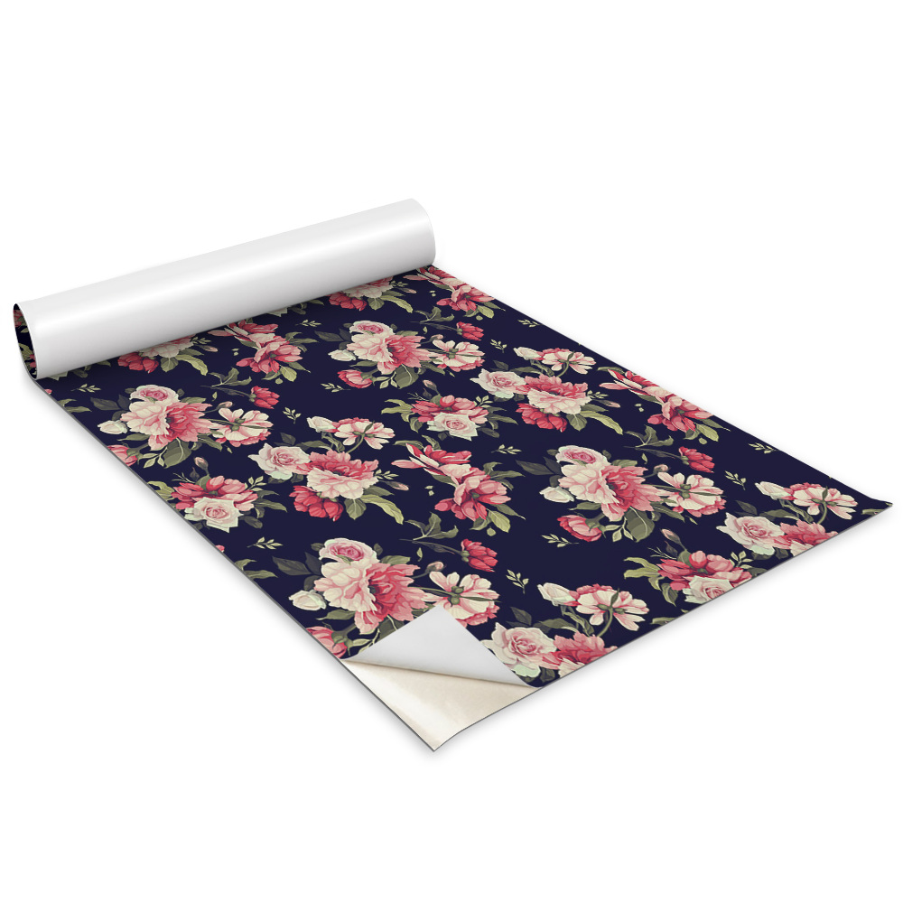 Fólie na nábytek Růžové květy