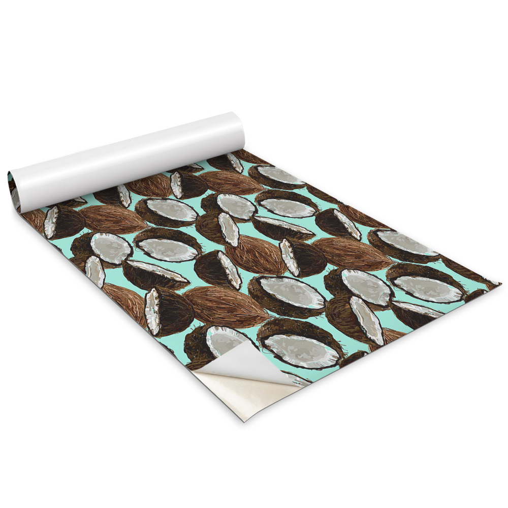 Renovační folie na nábytek Kreslený kokos