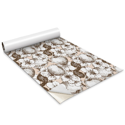 Fólie na nábytek Hnědá abstrakce