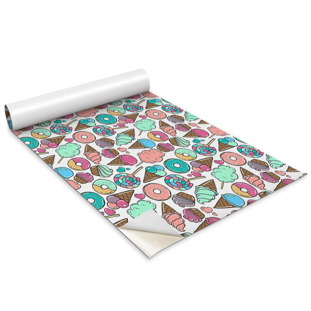 Samolepící tapeta na nábytek Kreslené sladkosti