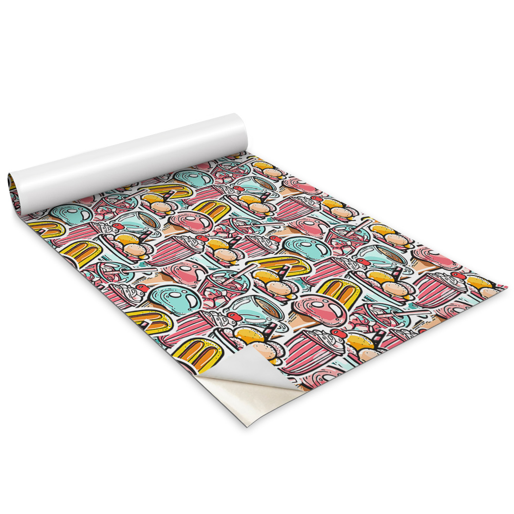 Renovační folie na nábytek Kreslené sladkosti