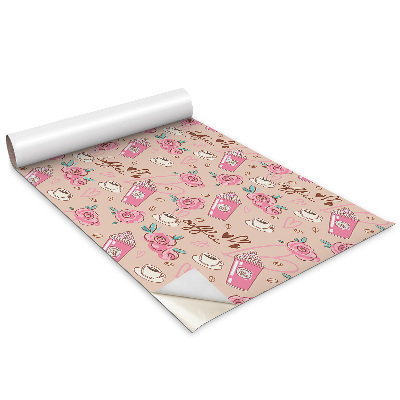 Fólie na nábytek Kreslená káva