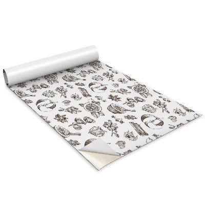 Renovační folie na nábytek Jablko a skořice