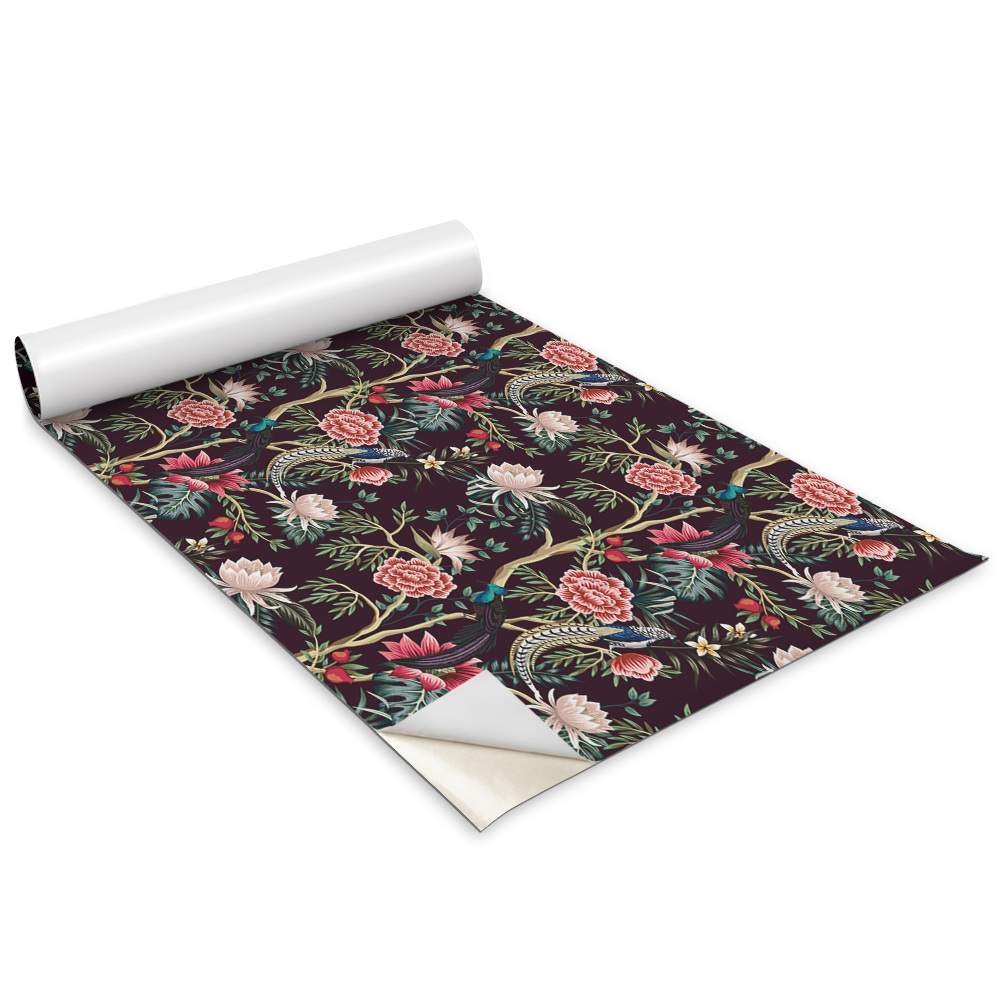 Renovační folie na nábytek Módní květiny