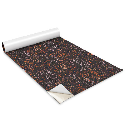 Renovační folie na nábytek Kresba s motivem čaje