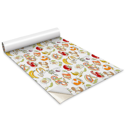 Samolepící tapeta na skříň Ovoce a zelenina