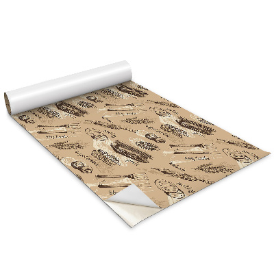 Samolepící tapeta na skříň Gril a kebab