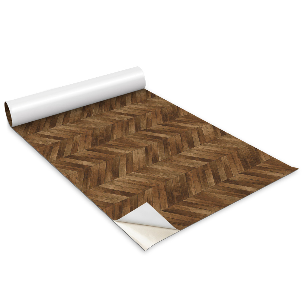 Renovační folie na nábytek Hnědé desky