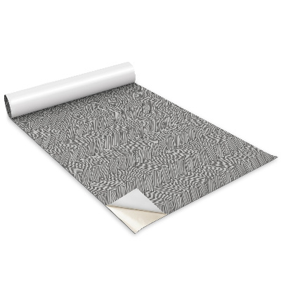 Samolepící tapeta na skříň Černobílé panely