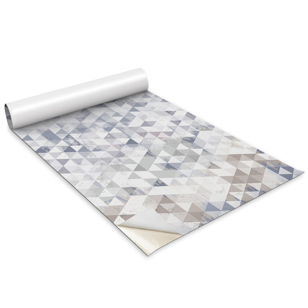 Samolepící tapeta na skříň Geometrické trojúhelníky