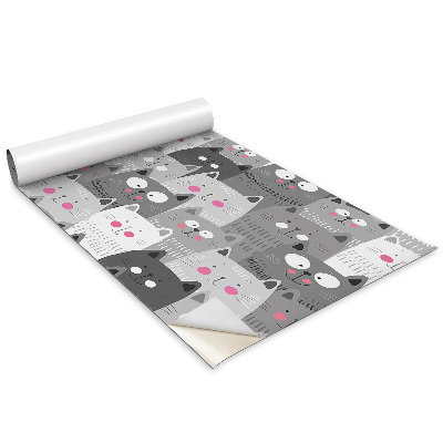 Samolepící tapeta na nábytek Šťastné kočky