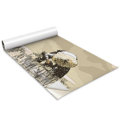 Renovační folie na nábytek Sklizeň rýže