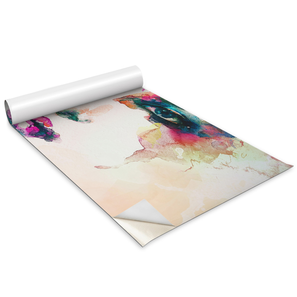 Samolepící tapeta na nábytek Namalovaný obličej