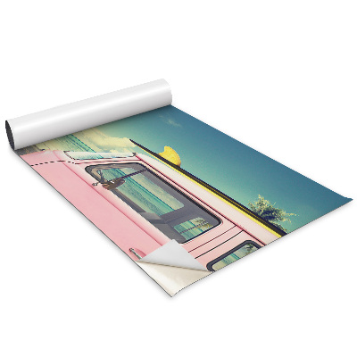 Samolepící tapeta na skříň Dovolená na Havaji Surfboard