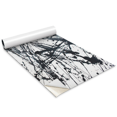 Samolepící tapeta na nábytek Černé štětce stříkance