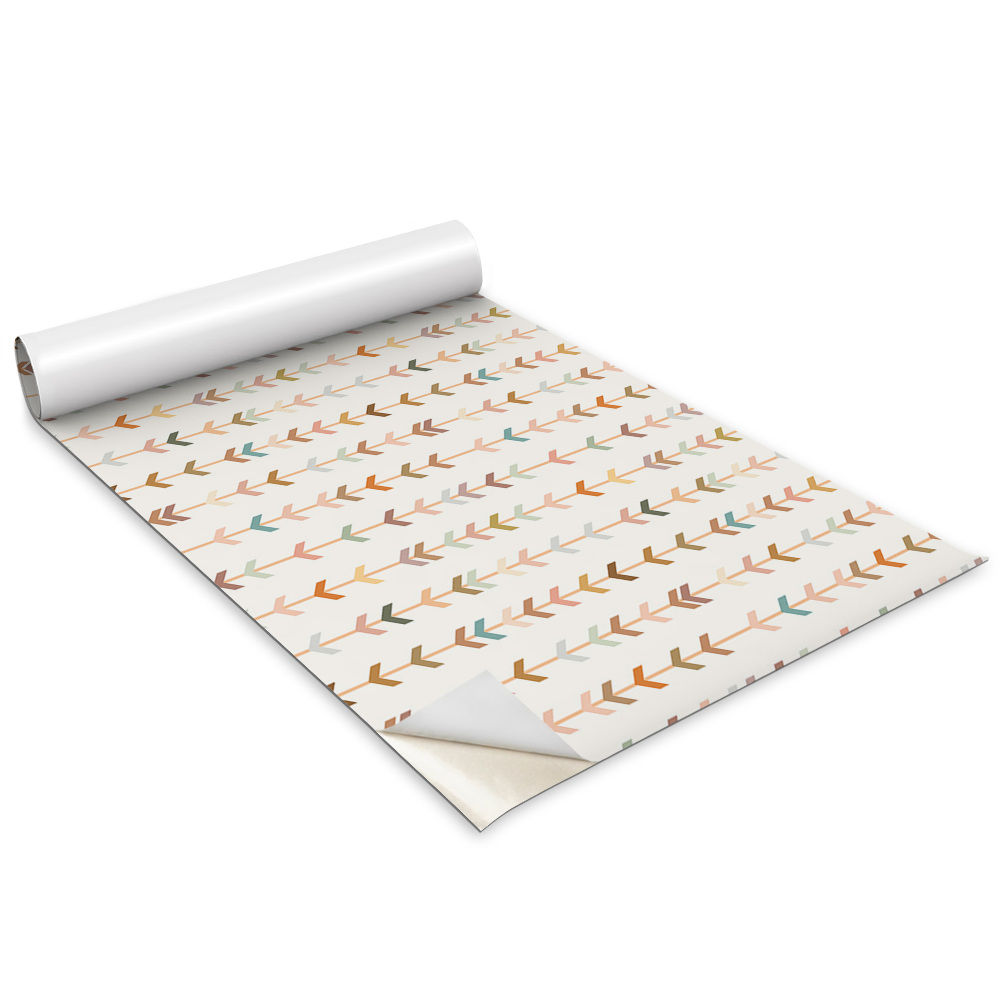 Samolepící tapeta na skříň Boho šíp složení