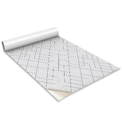 Samolepící tapeta na nábytek Minimalistické čtverce