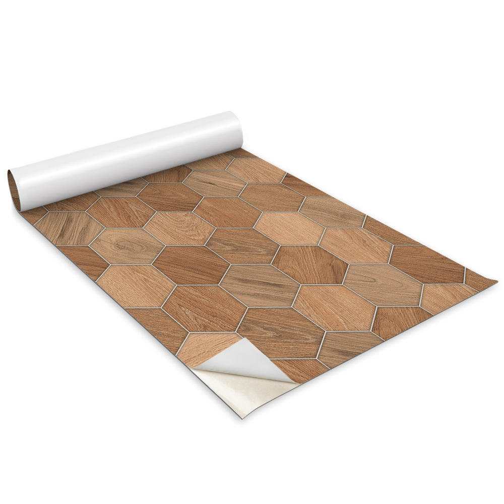 Samolepící tapeta na nábytek Dřevěná geometrie