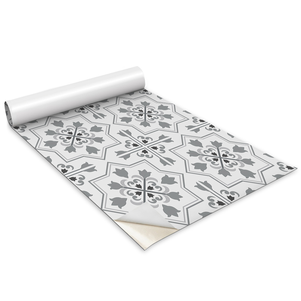 Renovační folie na nábytek Šedá ozdoba