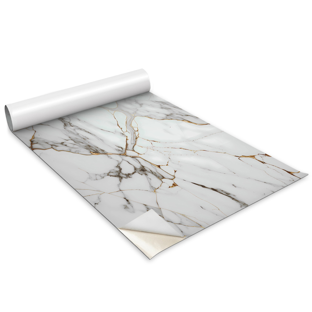 Samolepící tapeta na skříň Módní světlý mramor