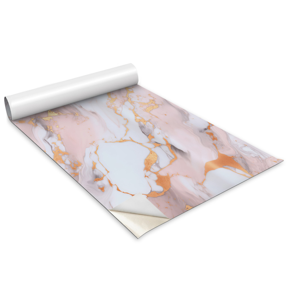 Renovační folie na nábytek Pastelově růžový mramor