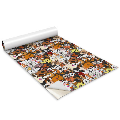 Samolepící tapeta na skříň Vzor pro milovníky psů