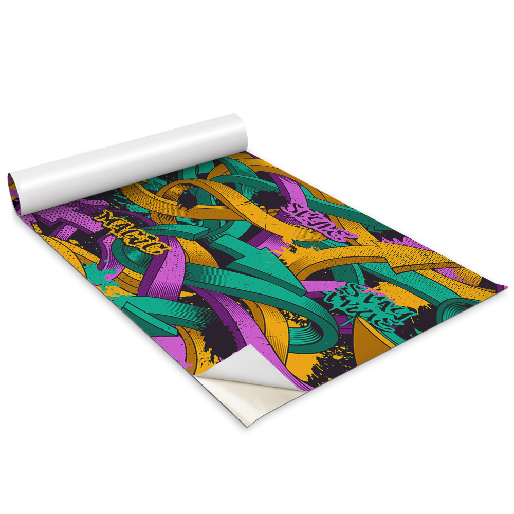 Fólie na nábytek Vzorek graffiti s šipkami pro mládež